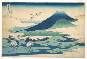 Umezawa-Anwesen in der Provinz Sagami, aus der Serie Sechsunddreißig Ansichten des Berges Fuji