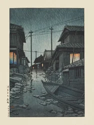 Nachtregen in Kawarago 1947