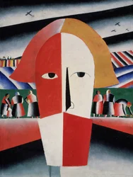 Kopf eines Bauern, ca. 1930