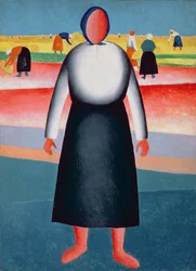 Die Ernte, Studie für ein Gemälde, 1928-32
