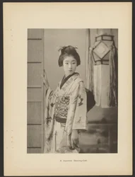 Eine japanische Tänzerin