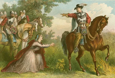 Ein Covenanter wird von Dragonern entführt