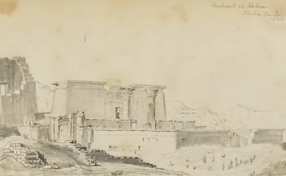 Medinet El Habu, Theben