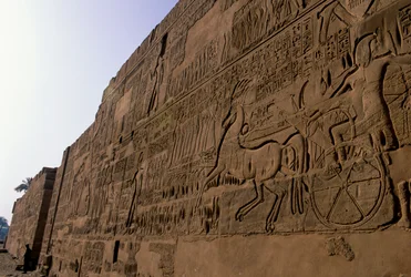Ägypten; mm6741; Schlacht von Qadesch, Ramses II, Karnak-Tempel