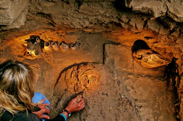 Moche; Bestattungen; Huaca Dos Cabezas-Jecetepeque, Alana Cordy-Collins, Mumie