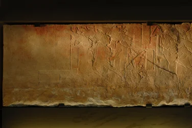 Tempel 19 Thronbank, Palenque, Mexiko, Schnitzerei von Akhal Mo Nab, 2005