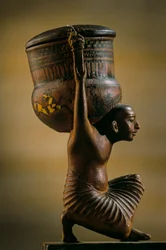 Salbgefäß; Grab von Haity; Regierungszeit von Amenhotep IV; Echnaton; Amarna