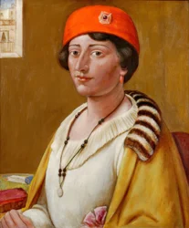 Roter Turban