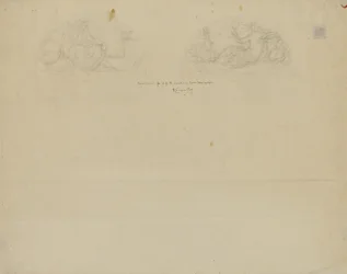 (Iowa State Capitol Rotunde) (Studie für zwei Lunetten)