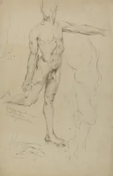 (Ohne Titel) (Studien männlicher Akte)