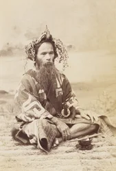 Ainu-Mann, ca. 1890er