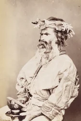 Ainu-Mann, ca. 1890er