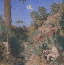 Badende, ca. 1903