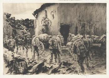 Morgengrauen, die 75er rücken nach