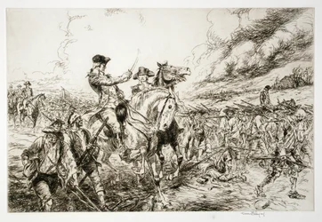 George Washington in Valley Forge