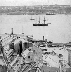 Blick von der Dufferin-Terrasse, Quebec, Kanada