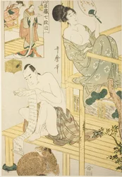 Akt sieben, aus der Serie "Schatz der treuen Vasallen (Chushingura) (Shichi-damme)"