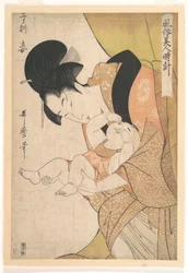 „Stunde der Ratte: Herrin“, aus der Serie „Die täglichen Bräuche der Frauen“ (Fuzoku bijin tokei)