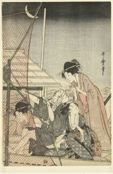 Nächtlicher Fischfang