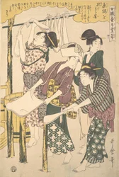 Die Herstellung von Seidenfloss