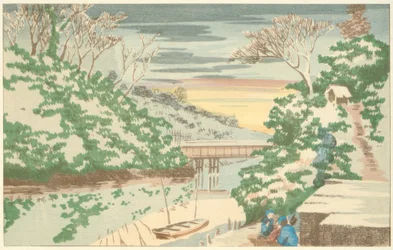 Schnee in Ochanomizu