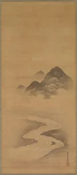 Minamoto no Nakakuni besucht Lady Kogō