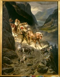 Vom Berg herunter