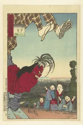 Straßenkünstler aus Edo