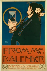 Frommes Kalender, Farblithografie, 1903, New York City, Museum of Modern Art (MoMA)