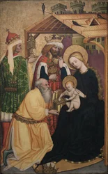 Anbetung der Heiligen Drei Könige, frühe 1440er Jahre