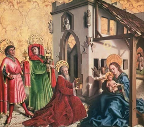 Anbetung der Heiligen Drei Könige, um 1444
