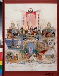 Russisches Marinefest, 17. April 1875