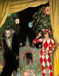 Harlekin und der Tod