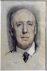 Porträt des Schriftstellers Fyodor Sologub (1863-1927)