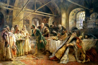 Die Kusszeremonie, 1895