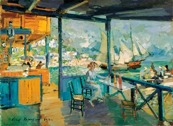 Pier in Gursuf, 1914