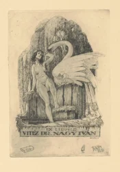 Ex Libris von Iván Nagy