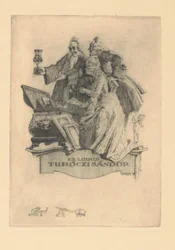 Ex libris von Sándor Turóczi