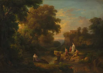 Diana und ihre Nymphen, 1853