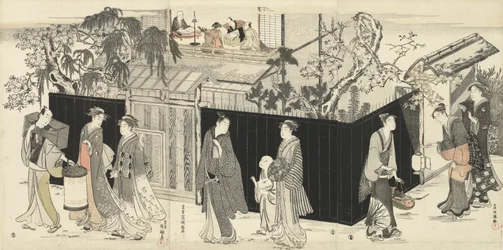 Rückkehr von einer Dichterversammlung, ca. 1785-89