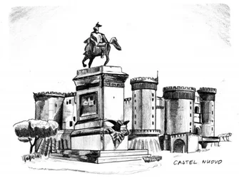 Reiterstatue von Castel Nuovo