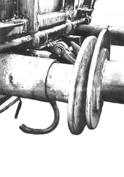 Industrielles Maschinendetail