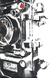 Vintage Maschinendetail