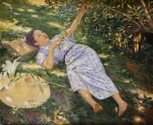Unter den Bäumen, 1898