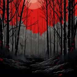 Das siebenundvierzigste Bild seit der Glaube rot blutet 1