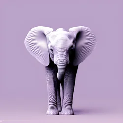 Duotone dunkles Lavendel und helles Lavendel 1