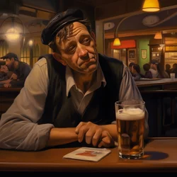 Fotorealistischer österreichischer Mann in seiner Arbeitskleidung 3