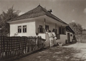 Rumänien: Voinesti, Bauernhäuser