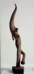 Müde Tänzerin Figur von Kurt Schwitters (1887-1948) London, E.L.T. Menses.