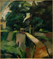 Landschaft aus Opherdicke / Gutshof Opherdicke